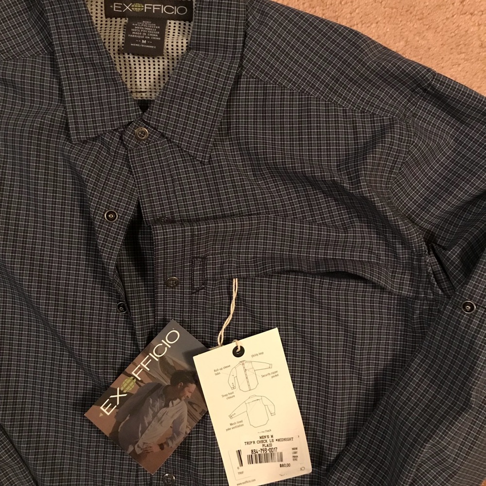 Exofficio Trip’R Check long sleeve shirt
